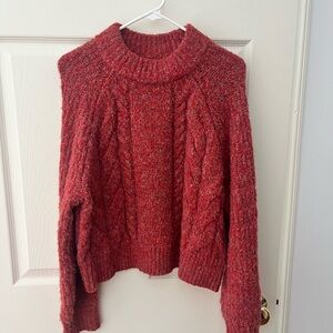 Universal Thread Marled Red Sweater